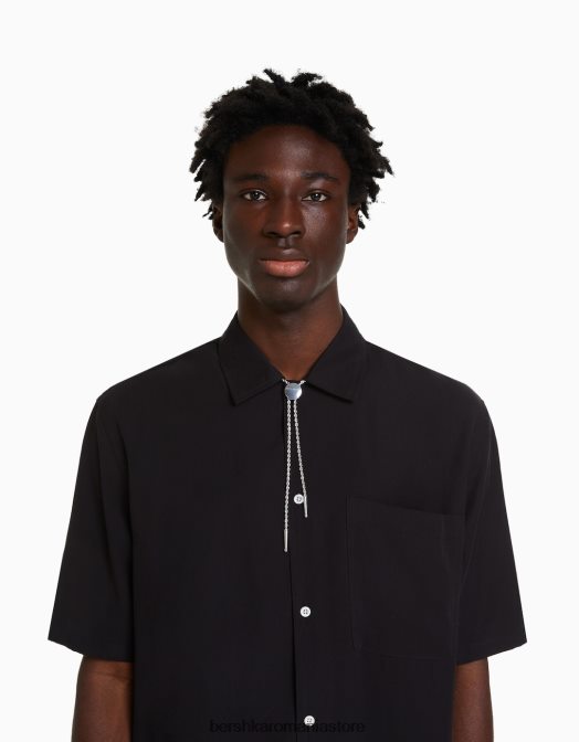 Bershka bărbați colier cravată argint Z86D3686 accesorii