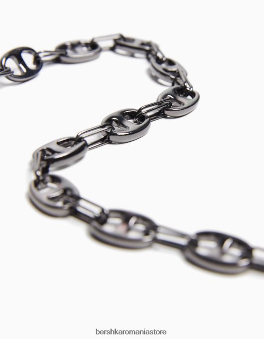 Bershka bărbați colier lung argint Z86D3685 accesorii