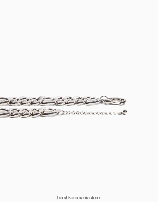 Bershka bărbați colier piercing argint Z86D3692 accesorii