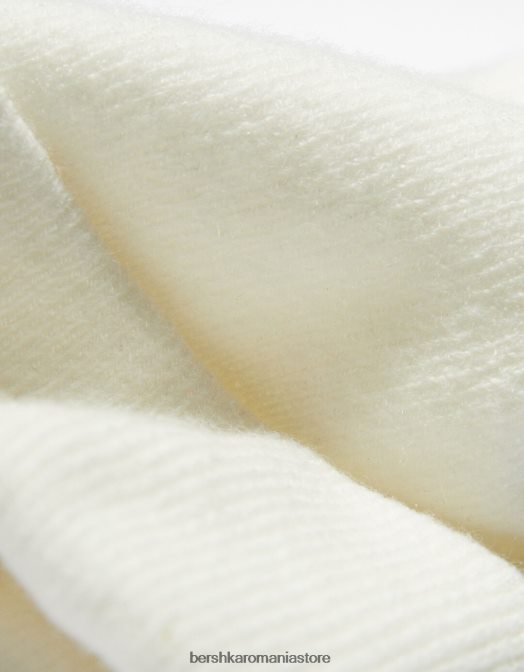 Bershka bărbați beanie de bază alb Z86D3625 accesorii