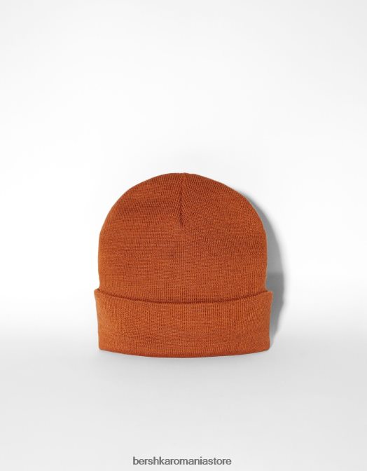 Bershka bărbați beanie de bază cămilă Z86D3617 accesorii