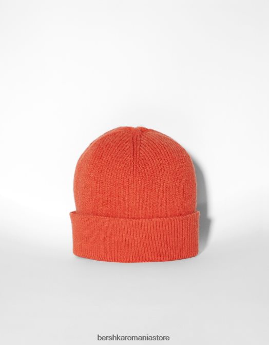 Bershka bărbați căciulă scurtă portocale Z86D3620 accesorii