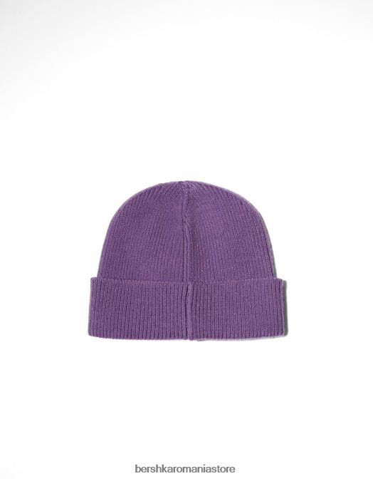 Bershka bărbați căciulă scurtă violet Z86D3619 accesorii