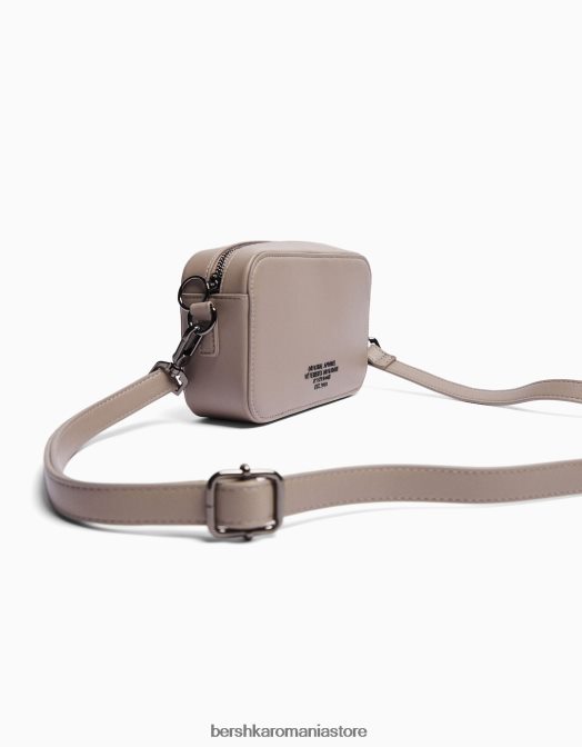 Bershka bărbați geantă rigidă de tip crossbody nisip Z86D3591 accesorii