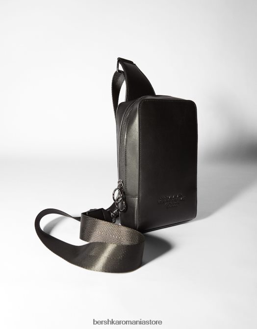 Bershka bărbați geantă sling negru Z86D3603 accesorii