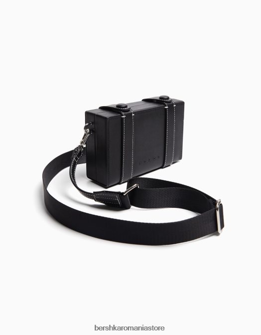 Bershka bărbați minaudiere rigidă negru Z86D3590 accesorii