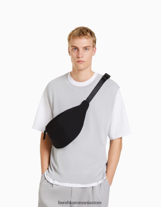 Bershka bărbați rucsac tehnic negru Z86D3597 accesorii