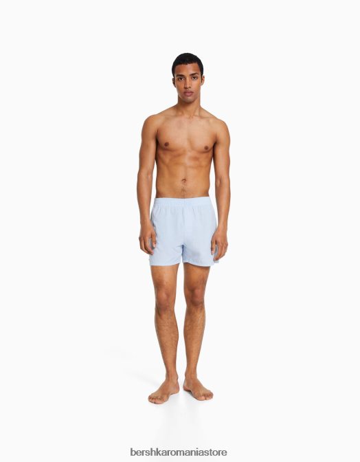 Bershka bărbați set de 2 boxeri albastru Z86D3437 accesorii