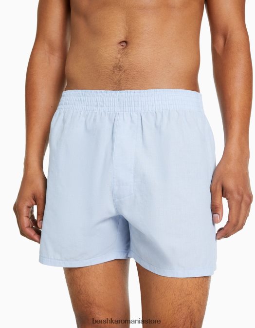 Bershka bărbați set de 2 boxeri albastru Z86D3437 accesorii