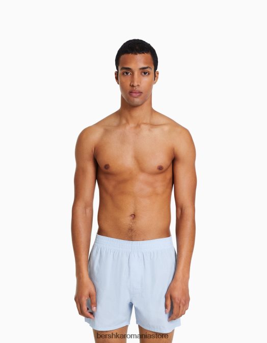 Bershka bărbați set de 2 boxeri albastru Z86D3437 accesorii