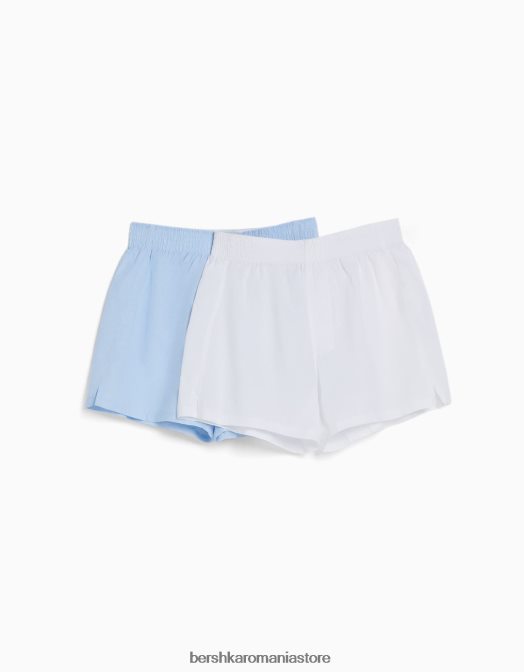 Bershka bărbați set de 2 boxeri albastru Z86D3437 accesorii