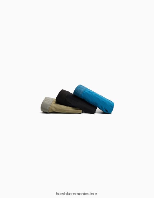 Bershka bărbați set de 3 boxeri negru Z86D3429 accesorii