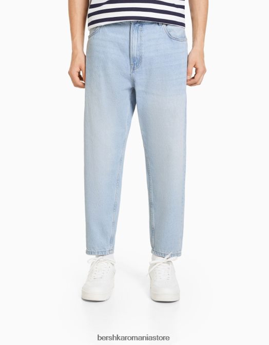 Bershka bărbați blugi largi exclusiv Z86D3197 îmbrăcăminte