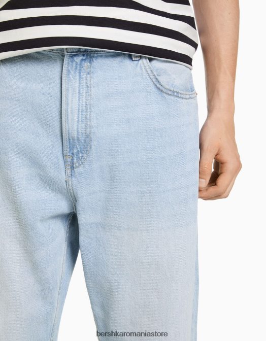 Bershka bărbați blugi largi exclusiv Z86D3197 îmbrăcăminte