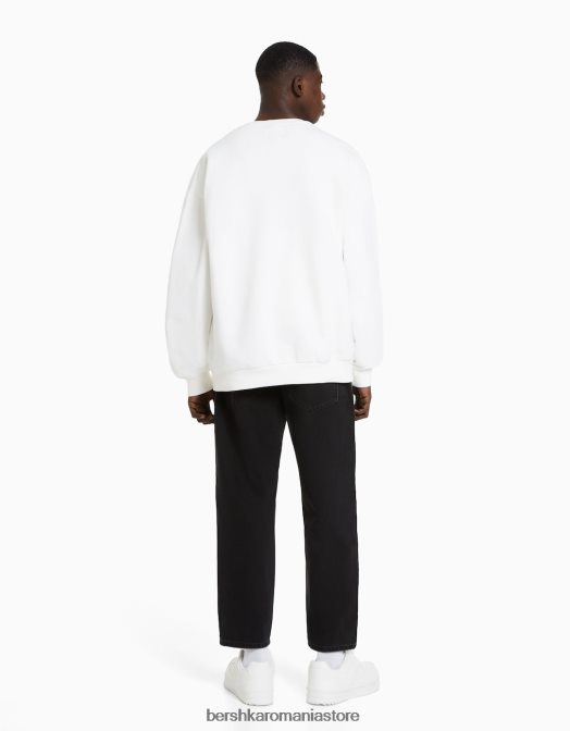 Bershka bărbați blugi largi negru Z86D3164 îmbrăcăminte