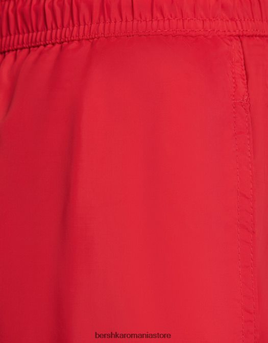 Bershka bărbați pantaloni scurți de bază roșu Z86D3385 îmbrăcăminte