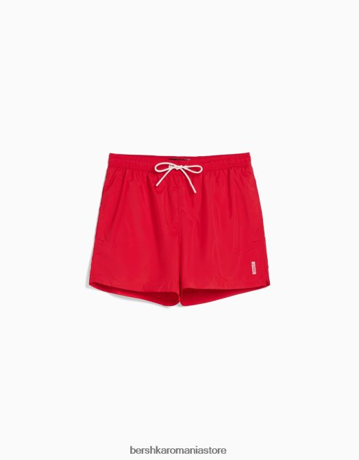 Bershka bărbați pantaloni scurți de bază roșu Z86D3399 îmbrăcăminte