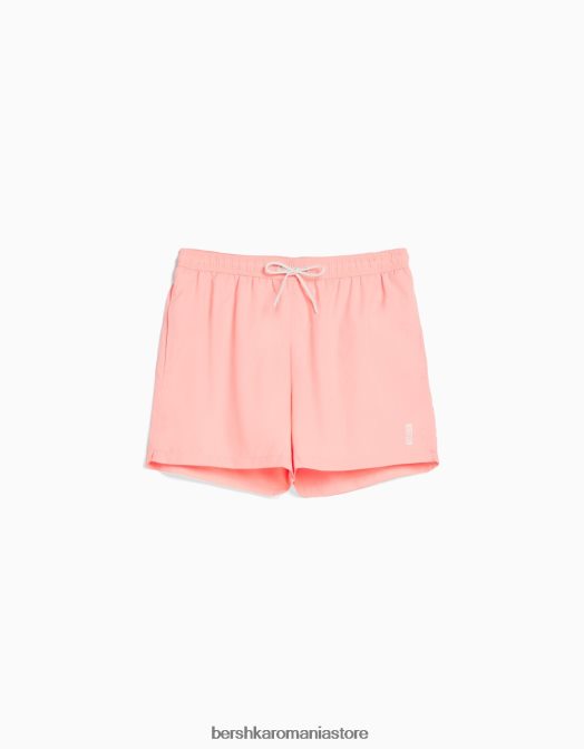 Bershka bărbați pantaloni scurți de bază roz Z86D3380 îmbrăcăminte