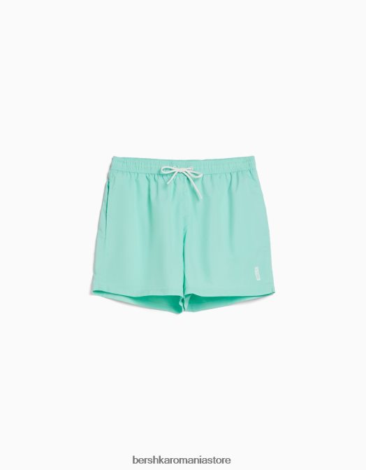 Bershka bărbați pantaloni scurți de bază turcoaz Z86D3381 îmbrăcăminte