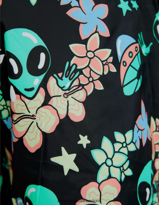 Bershka bărbați pantaloni scurți imprimați turcoaz Z86D3388 îmbrăcăminte