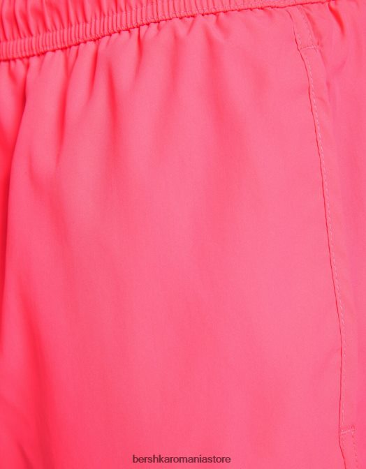 Bershka bărbați pantaloni scurți neon de bază fucsie Z86D3389 îmbrăcăminte