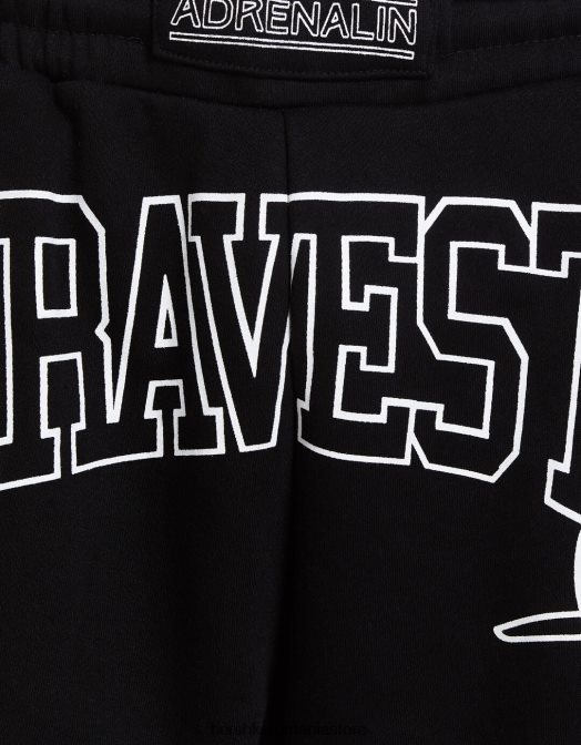 Bershka bărbați bermudă cu imprimeu box negru Z86D3324 îmbrăcăminte