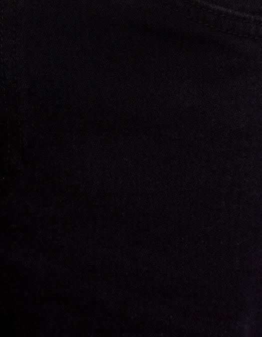 Bershka bărbați bermudă skinny roll-up din denim negru Z86D3347 îmbrăcăminte