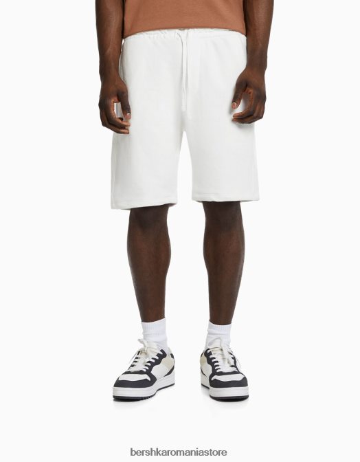 Bershka bărbați bermude de bază de pluș exclusiv Z86D3316 îmbrăcăminte