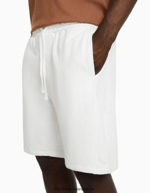 Bershka bărbați bermude de bază de pluș exclusiv Z86D3316 îmbrăcăminte