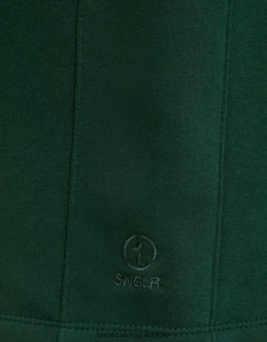 Bershka bărbați bermude de bază de pluș verde Z86D3317 îmbrăcăminte