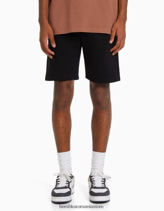 Bershka bărbați pachet de 2 bermude de pluș multicolor Z86D3377 îmbrăcăminte