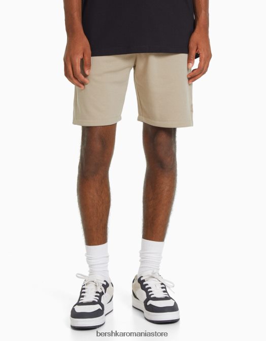 Bershka bărbați pachet de 2 bermude de pluș multicolor Z86D3378 îmbrăcăminte