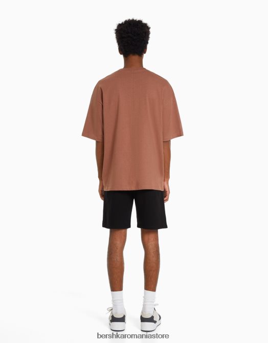 Bershka bărbați pachet de 2 bermude de pluș multicolor Z86D3379 îmbrăcăminte