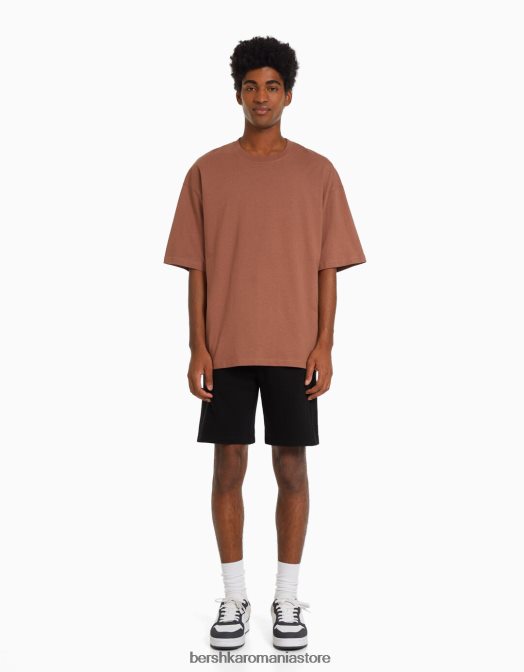 Bershka bărbați pachet de 2 bermude de pluș multicolor Z86D3379 îmbrăcăminte