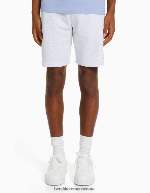 Bershka bărbați pachet de 2 bermude de pluș multicolor Z86D3379 îmbrăcăminte