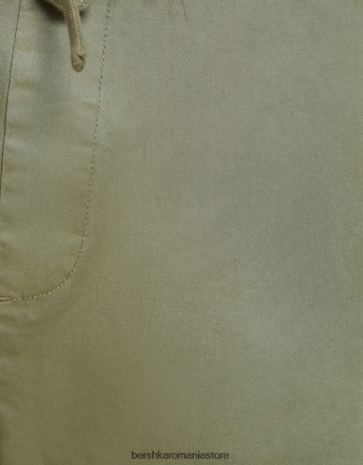 Bershka bărbați pantaloni de trening bermude kaki Z86D3355 îmbrăcăminte