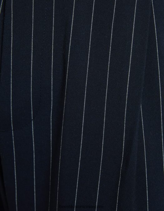 Bershka bărbați pantaloni croiți cu dungi marina Z86D3273 îmbrăcăminte