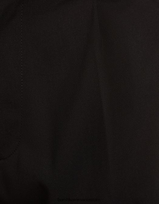 Bershka bărbați pantaloni croiți cu săgeți negru Z86D3030 îmbrăcăminte