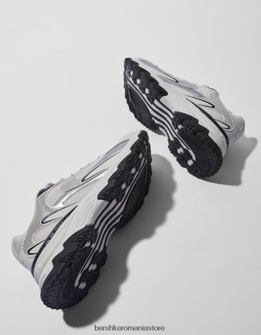 Bershka bărbați adidași din mai multe piese alb Z86D3516 încălţăminte