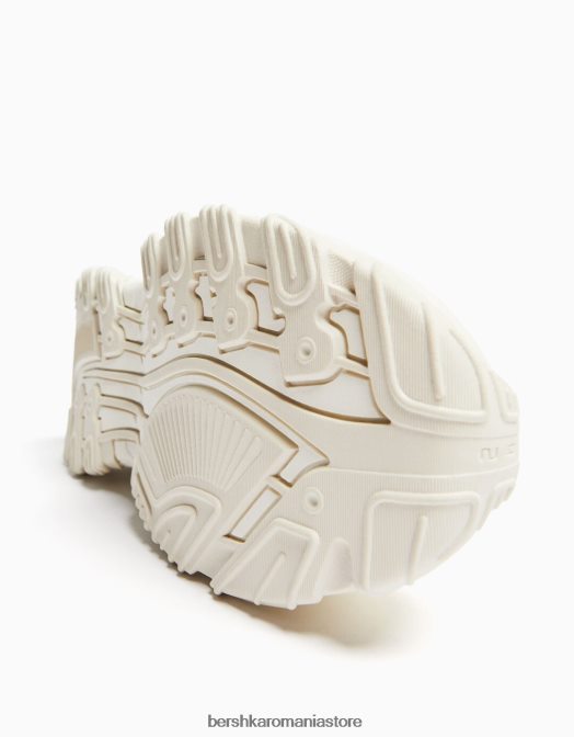 Bershka bărbați adidași în contrast cu detalii de drumeție multicolor Z86D3508 încălţăminte