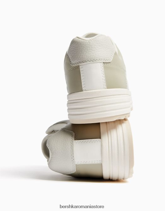 Bershka bărbați adidași contrastanți exclusiv Z86D3490 încălţăminte