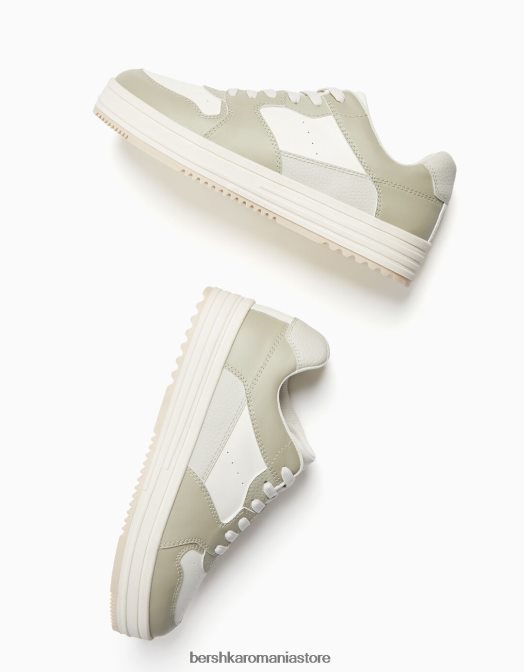 Bershka bărbați adidași contrastanți exclusiv Z86D3490 încălţăminte