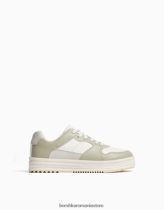 Bershka bărbați adidași contrastanți exclusiv Z86D3490 încălţăminte