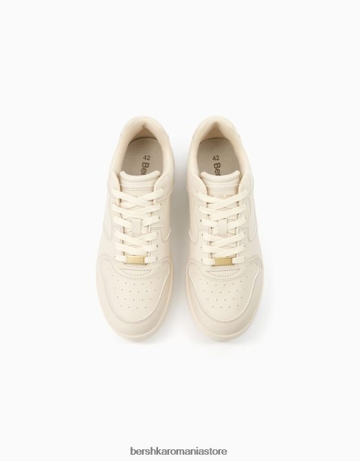 Bershka bărbați adidași cu breloc nisip Z86D3477 încălţăminte