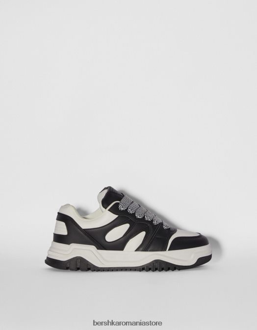 Bershka bărbați adidași groși negru Z86D3494 încălţăminte