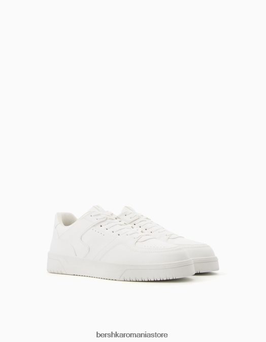 Bershka bărbați adidasi multistratificati alb Z86D3473 încălţăminte