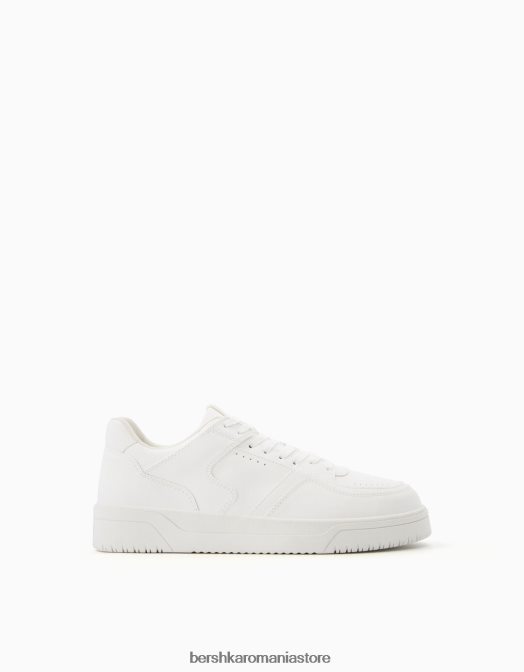 Bershka bărbați adidasi multistratificati alb Z86D3473 încălţăminte