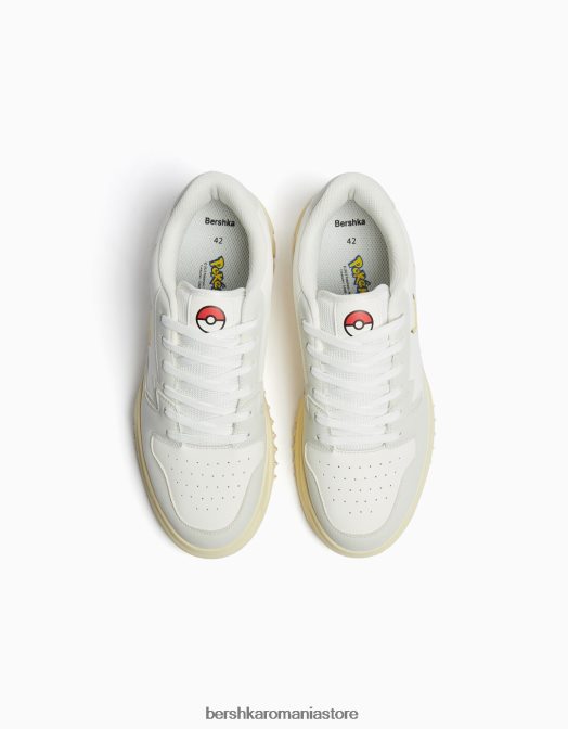 Bershka bărbați adidasi pokemon alb Z86D3478 încălţăminte