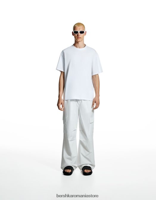 Bershka bărbați sandale plate texturate negru Z86D3564 încălţăminte