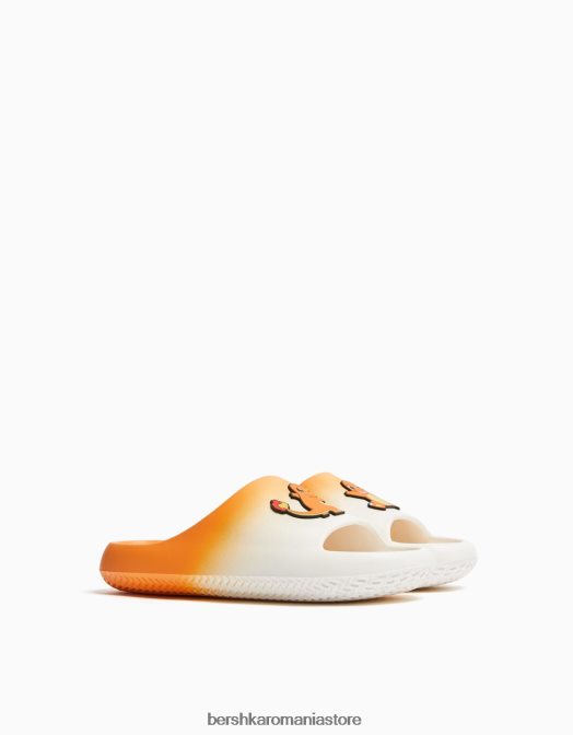 Bershka bărbați sandale pokemon multicolor Z86D3551 încălţăminte